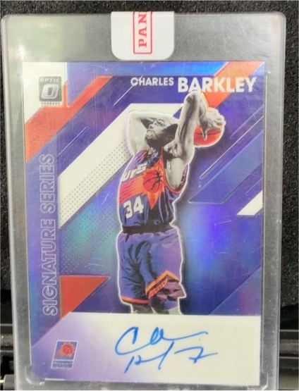 2019-20 Panini Donruss Optic Signature Series #SS-CBK Charles Barkley — front