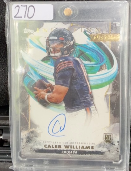 2024 Topps Inception #RA-CW Caleb Williams Rookie Autograph — front
