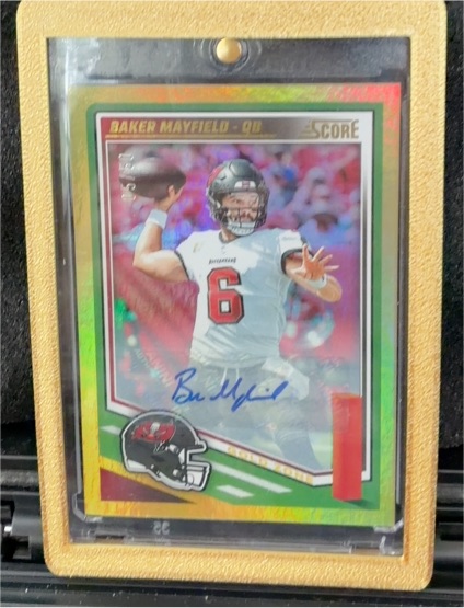 2025 Panini Score #213 Baker Mayfield — front