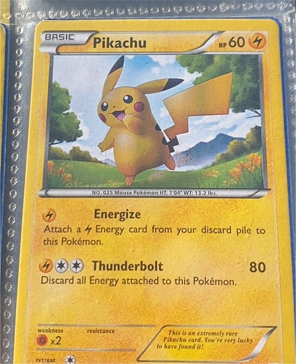 2010 Pokémon HGSS #HGSS03 Pikachu — front