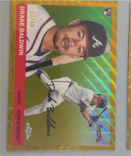 2025 Topps Chrome Platinum #265 Drake Baldwin — front