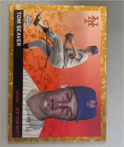 2025 Topps Chrome Platinum #437 Tom Seaver — front
