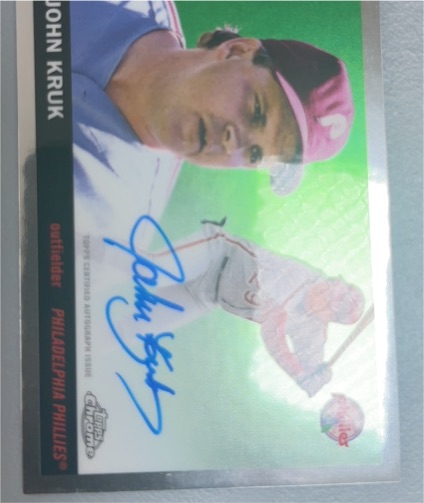 2025 Topps Chrome Platinum #CPA-JK John Kruk — front