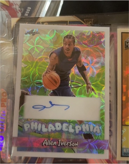 2026 Leaf Metal Sneaker Con #PROMO-29 Allen Iverson — front