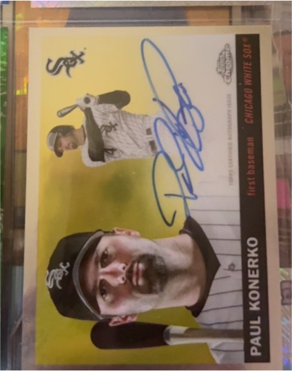2025 Topps Chrome Platinum #407 Paul Konerko — front
