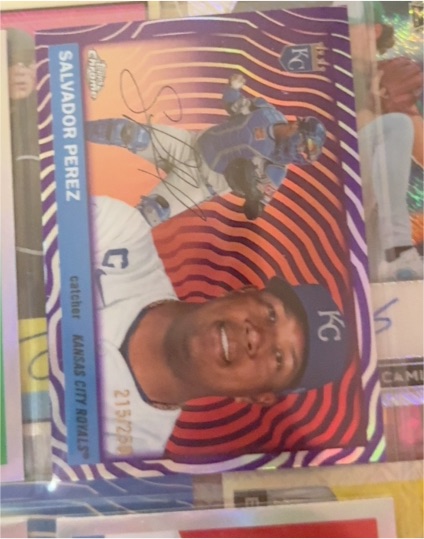 2025 Topps Chrome Platinum #87 Salvador Perez — front