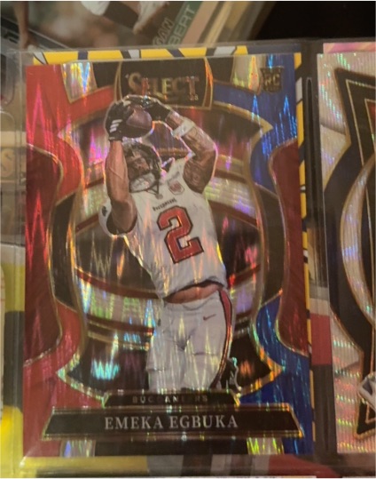 2025 Panini Select Concourse #37 Emeka Egbuka — front