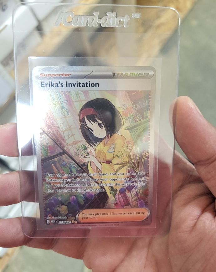 2023 Pokémon Scarlet & Violet 151 #203 Erika's Invitation — front