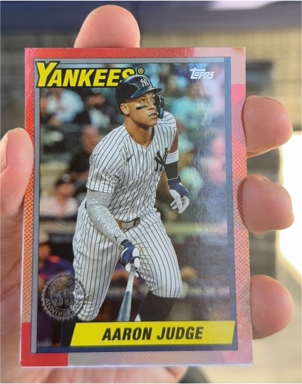 2025 Topps Update #U90-30 Aaron Judge — front