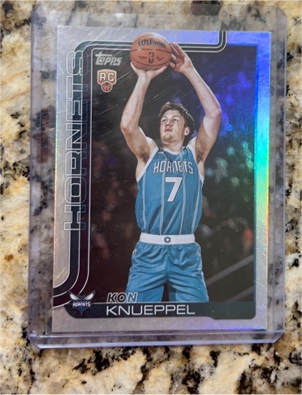 2025-26 Topps #204 Kon Knueppel — front