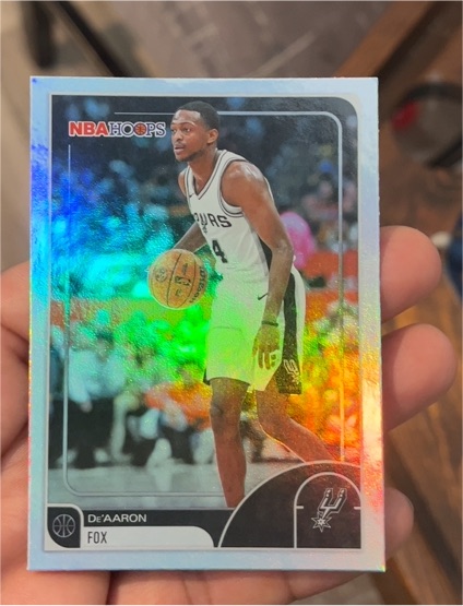 2025-26 Topps NBA Hoops #18 De'Aaron Fox — front