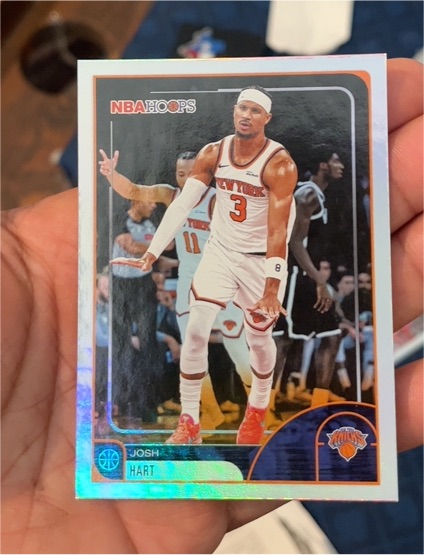 2025-26 Topps NBA Hoops #124 Josh Hart — front