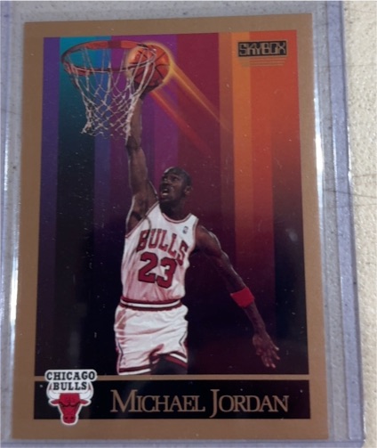 1990 Skybox #41 Michael Jordan — front