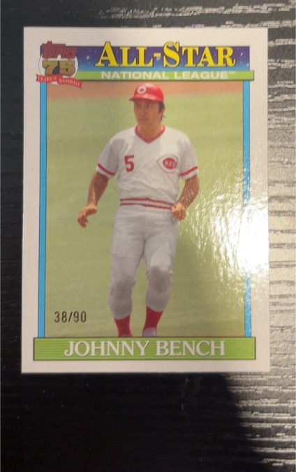 2026 Topps Series 2 1991 Topps All-Star #91AS-47 Johnny Bench — front