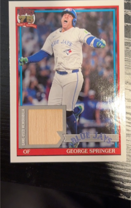 2026 Topps Series 2 1991 Topps #91R2-GSP George Springer — front
