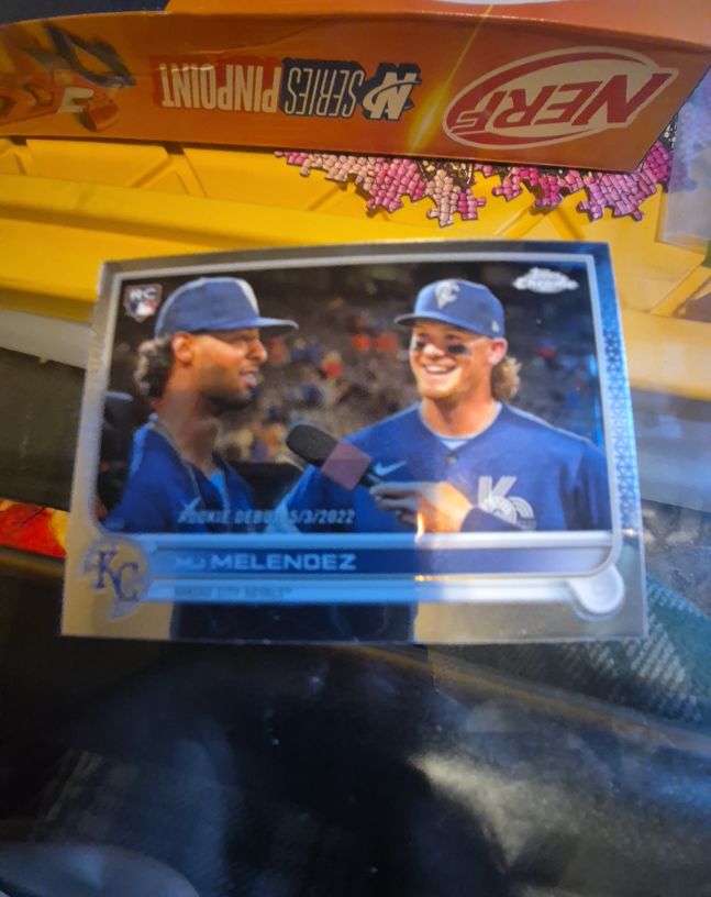 2022 Topps Chrome Update #USC84 MJ Melendez — front