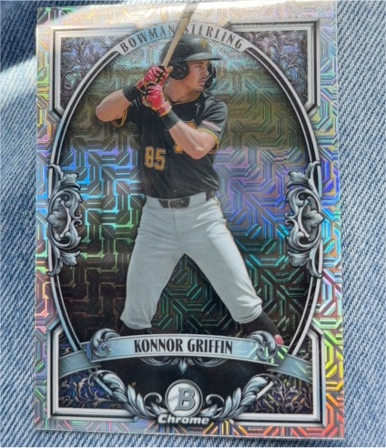 2026 Bowman Chrome Sterling Mojo #BST-7 Konnor Griffin — front