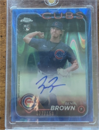 2024 Topps Chrome Update #USC67 Ben Brown — front