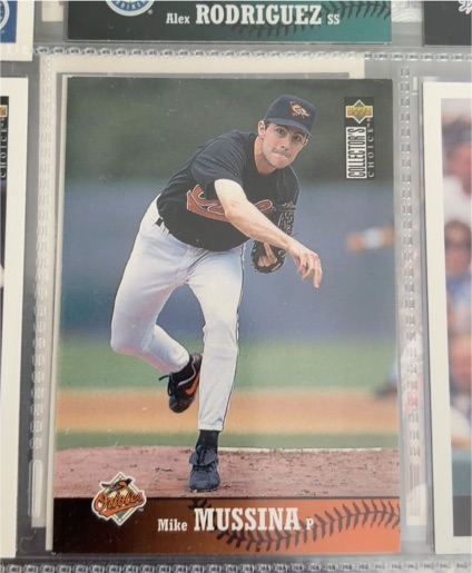 1997 Upper Deck Collector's Choice #271 Mike Mussina — front