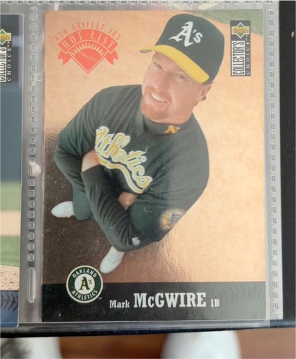 1997 Upper Deck Collector's Choice #330 Mark McGwire — front