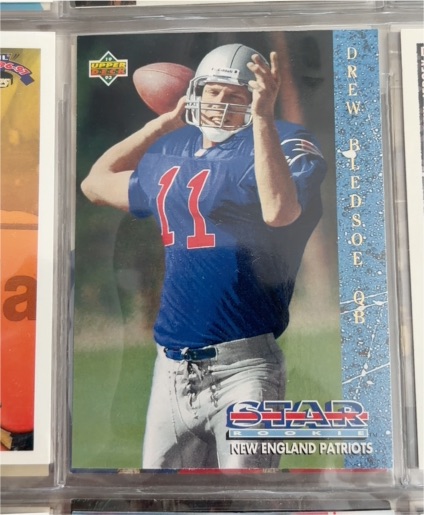 1993 Upper Deck Star Rookie #11 Drew Bledsoe — front