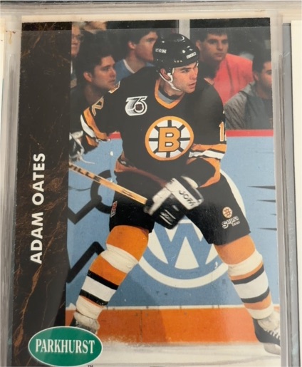 1991-92 Parkhurst #233 Adam Oates — front
