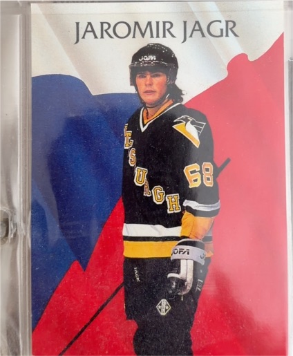 1992-93 Parkhurst #220 Jaromir Jagr Pittsburgh Penguins — front