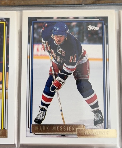 1992-93 Topps #274 Mark Messier — front