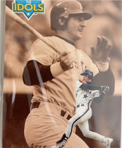 1993 Pinnacle The Idols #297 Jeff Bagwell / Carl Yastrzemski — front