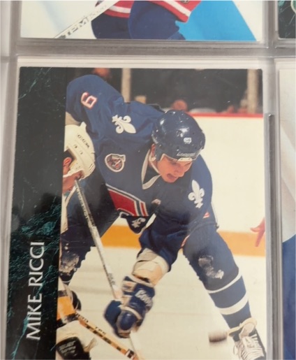 1994-95 Upper Deck SP Inserts #SP64 Mike Ricci — front