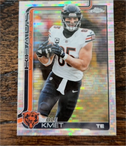 2025 Topps Chrome #51 Cole Kmet — front