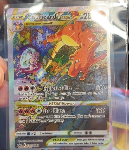 2022 Pokémon Sword & Shield #SWSH262 Charizard VSTAR — front