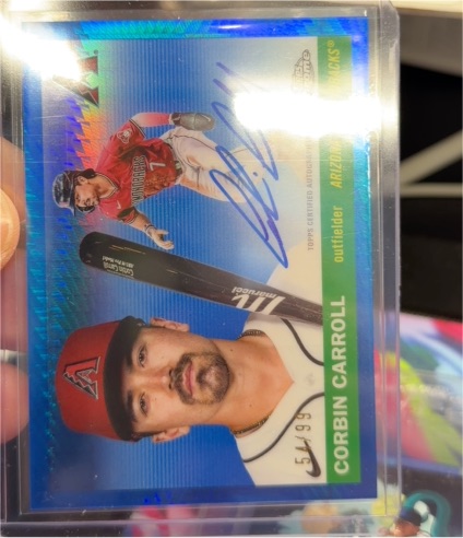 2025 Topps Chrome Platinum #70 Corbin Carroll — front