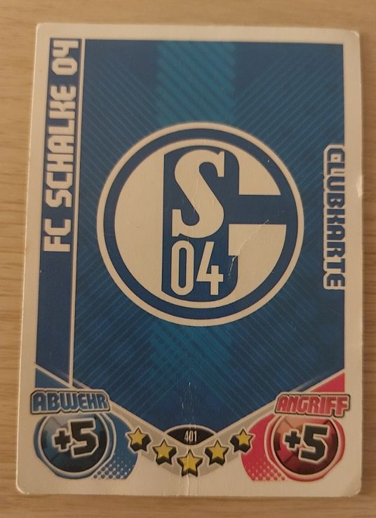 2009-10 Panini Match Attax Bundesliga #401 FC Schalke 04 Club Badge — front