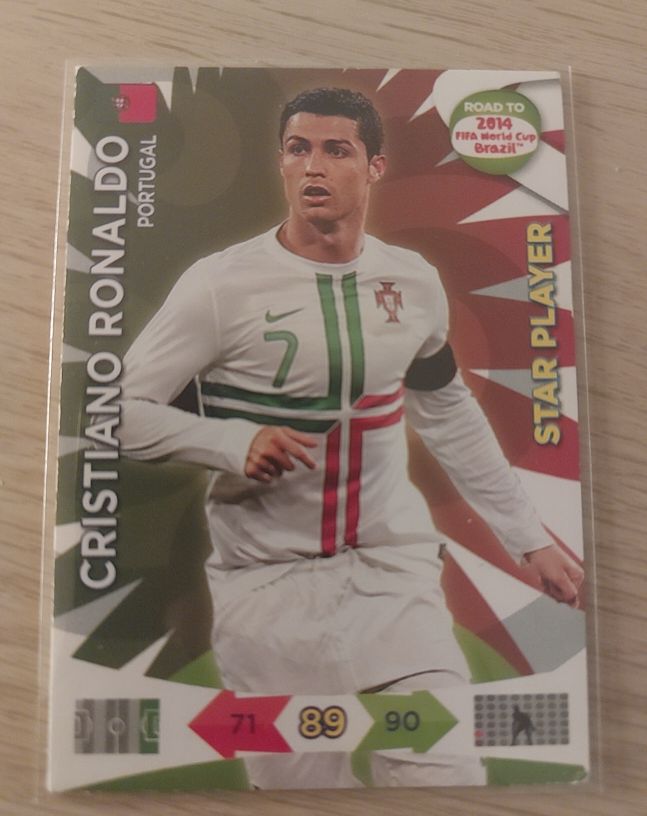 2014 Panini Adrenalyn XL Road to FIFA World Cup Brazil #Cristiano Ronaldo — front