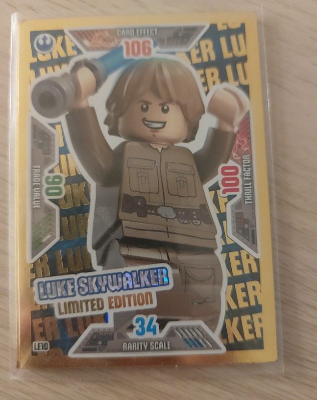 2022 Lego Star Wars LE10 Luke Skywalker Limited Edition — front