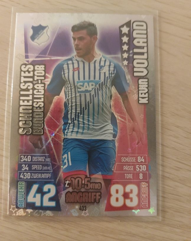 2020-21 Topps Match Attax Bundesliga #433 Kevin Volland — front