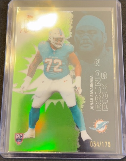 2025 Topps Signature Class #237 Jonah Savaiinaea — front
