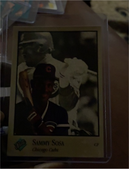 1992 Leaf Studio #20 Sammy Sosa — front
