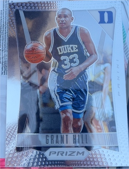 2021-22 Panini Prizm Draft Picks #90 Grant Hill — front