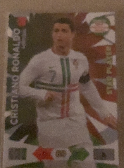 2014 Panini World Cup Cristiano Ronaldo Player Portrait — front