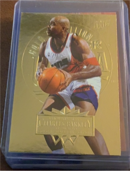 1995-96 Fleer Ultra #139 Charles Barkley Gold Medallion Edition — front