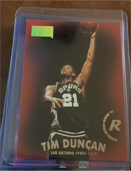 1997-98 Skybox Premium #112 Tim Duncan — front