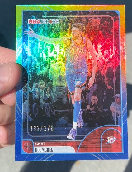 2025-26 Topps NBA Hoops #61 Chet Holmgren — front