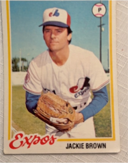 1978 Topps #699 Jackie Brown — front