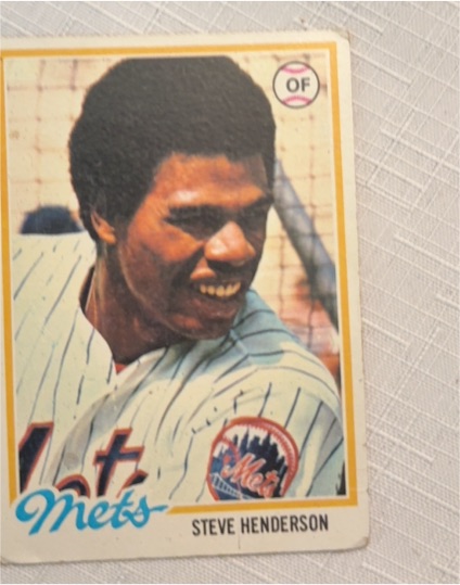 1978 Topps #134 Steve Henderson — front