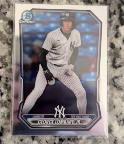 2026 Bowman Chrome #BCP-64 George Lombard Jr. — front