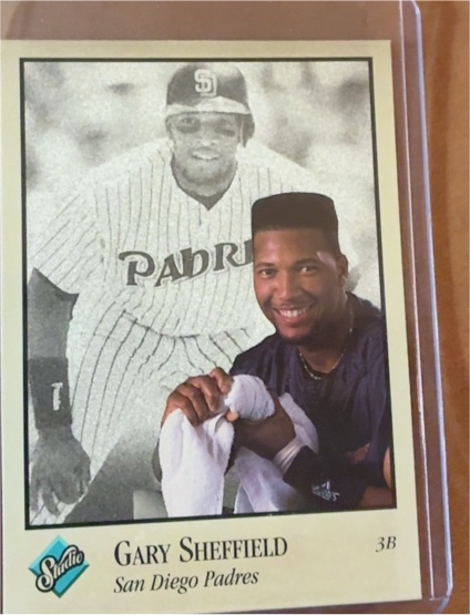 1992 Leaf Studio #108 Gary Sheffield — front