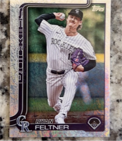 2025 Topps Series 2 #444 Ryan Feltner — front