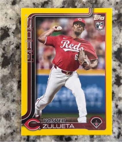 2025 Topps Series 2 #372 Yosver Zulueta — front